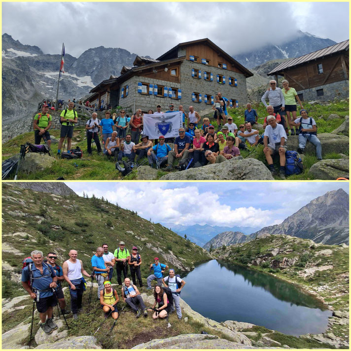 20 luglio 2025: escursione al Rifugio Stavel  DENZA 2298mt. -alla Presanella - Trento
