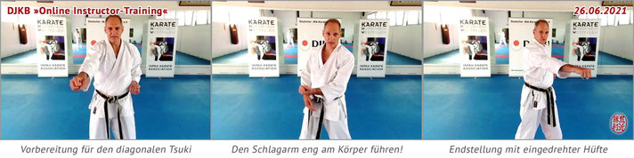 Karate Erlach, DJKB Online Karate-Training, DJKB Instructor-Lehrgang, Thomas Schulze-Sensei