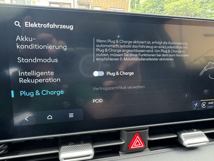 Plug and Charge deaktivieren bei Ladeproblemen an Schnelllader Ioniq5