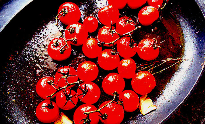 Glacierte Tomaten