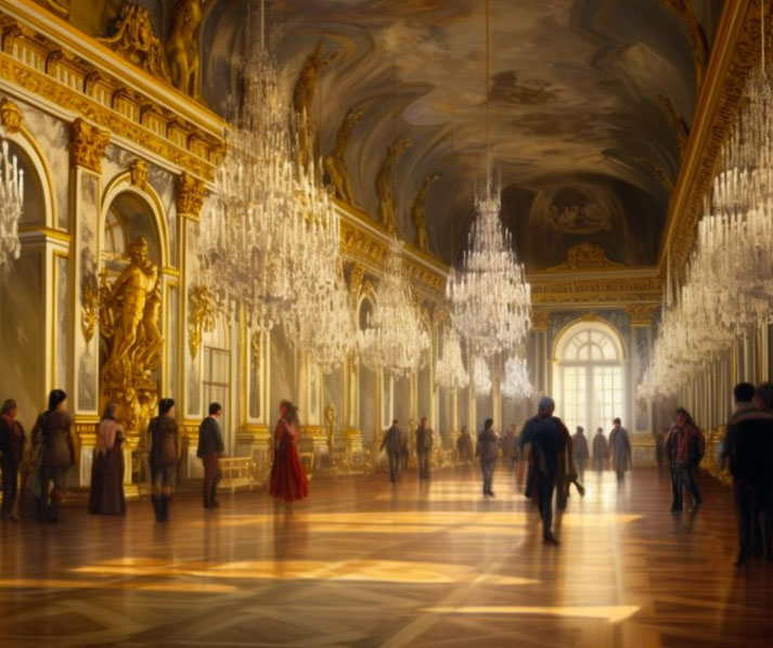 Russian royal palace hall