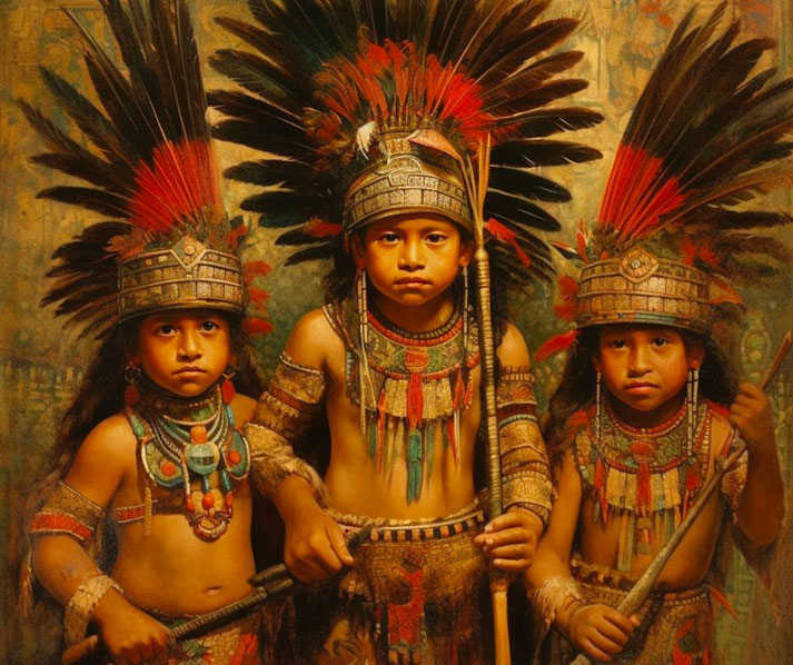 Aztec boys