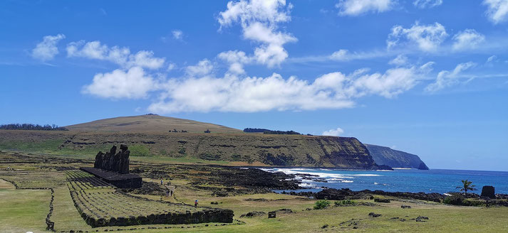 Easter Island Maoi platform
