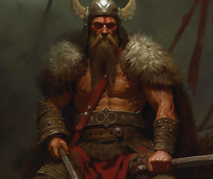 Visigoth barbarian leader