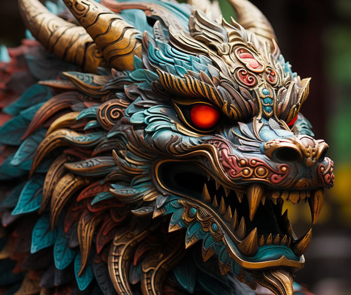 Chinese imperial dragon