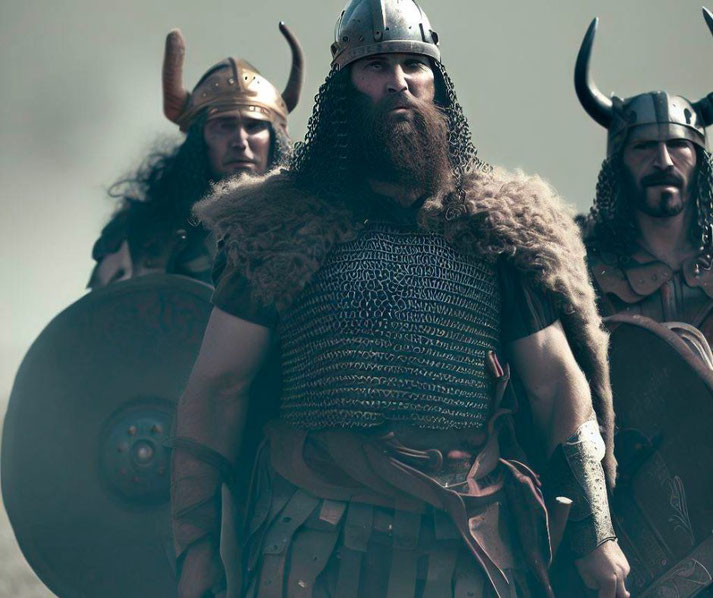 Gallic warriors