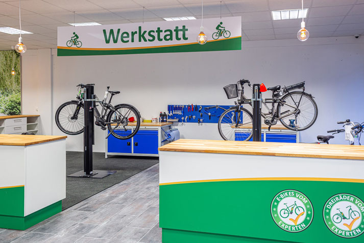 E Bike Service In Der Meisterwerkstatt In Moers E Motion E Bike Experten