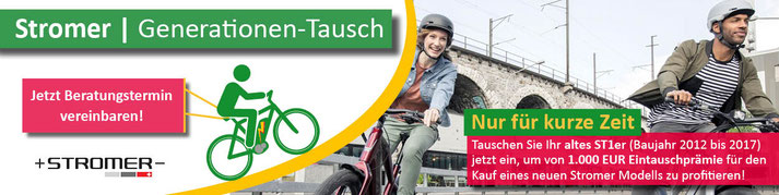 Stromer Aktion Generationen-Tausch