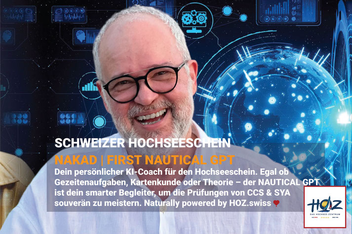 NAKAD | FIRST NAUTICAL GPT – weltweit erster nautischer GPT-Assistent für Hochseeschein, Navigation und nautische Ausbildung.