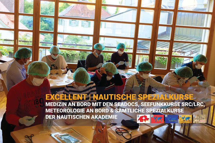 HOZ Nautische Spezialkurse: Medizin an Bord, Seefunkkurse SRC/LRC, Meteorologie und Spezialwissen für angehende Skipper.