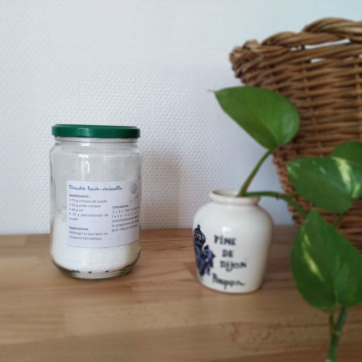 recette de poudre pour lave-vaisselle écologique
