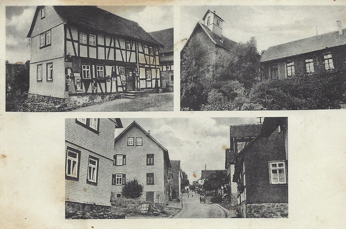 Postkarte Stornfels ca. 1950