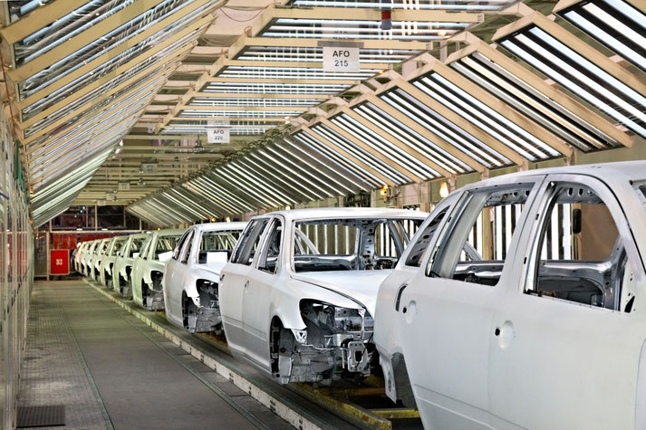 Automobilindustrie Lampenband mit Tageslicht