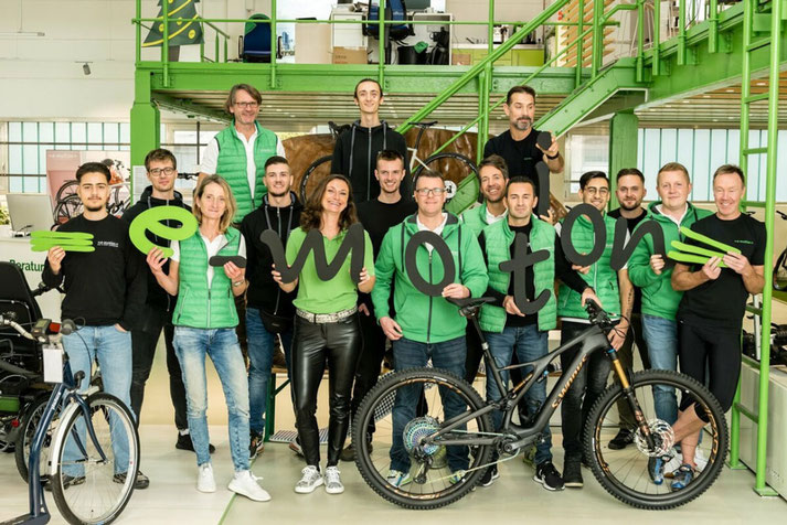 Das Team des Dreirad-Zentrums Frankfurt