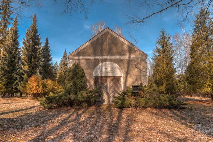 Abandoned Chapel on a Cemetery in Germany