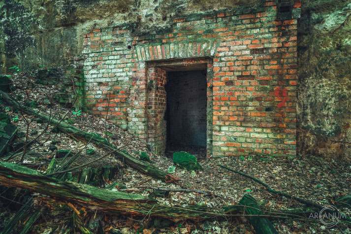 Underground factory for Junkers airplane parts