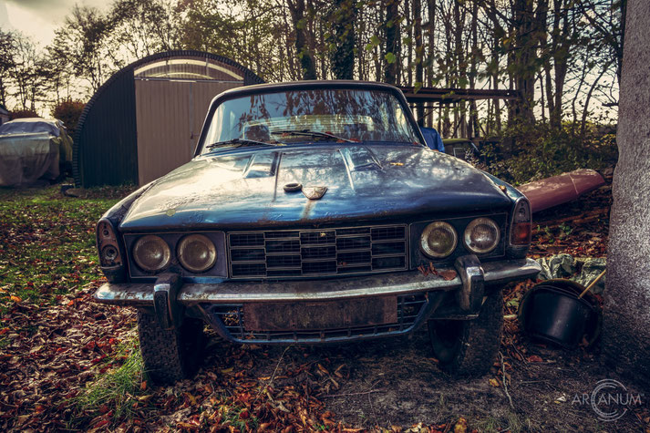 Abandoned Old cars in Denmark