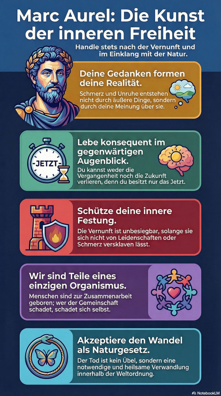 "Selbstbetrachtungen" von Marc Aurel