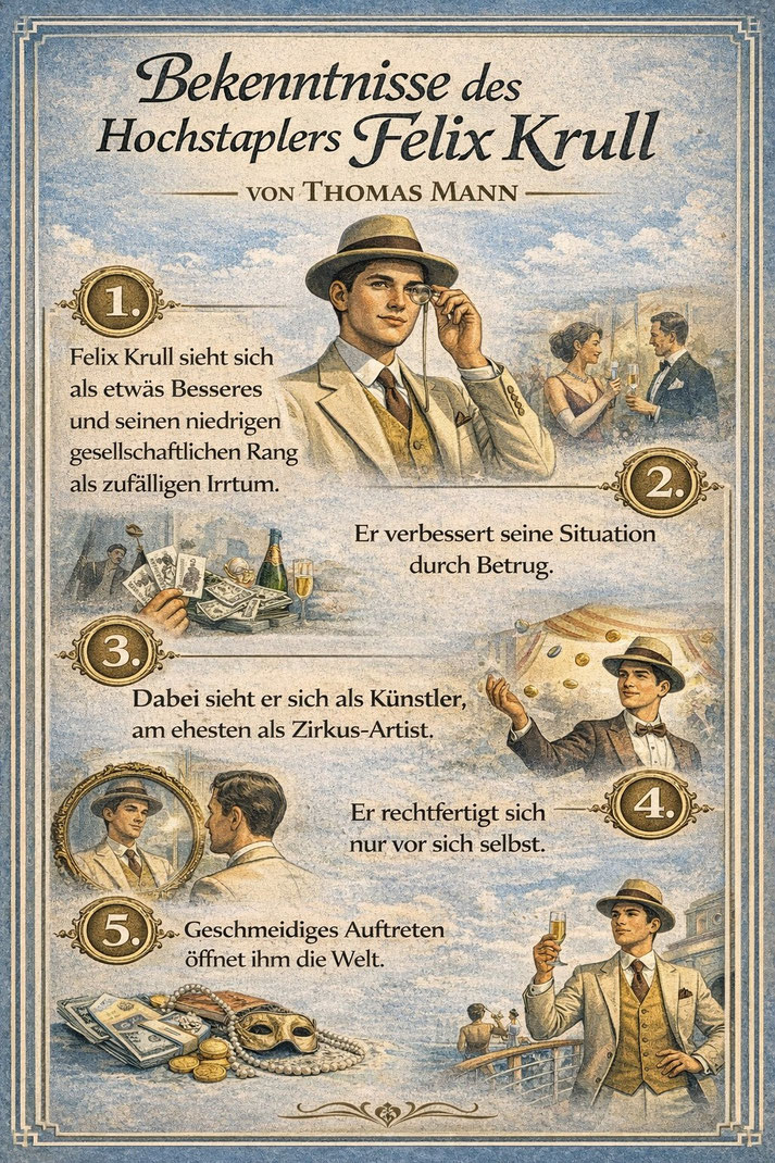 Thomas Mann: Bekenntnisse des Hochstaplers Felix Krull