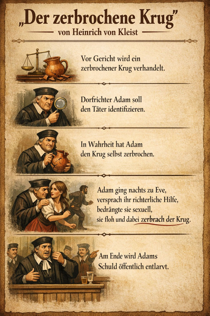 "Der zerbrochene Krug" von Heinrich von Kleist im Überblick