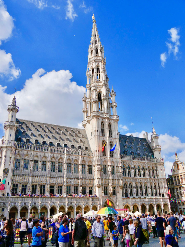 Brüssel Belgien Grote Markt Blumenteppich 2018