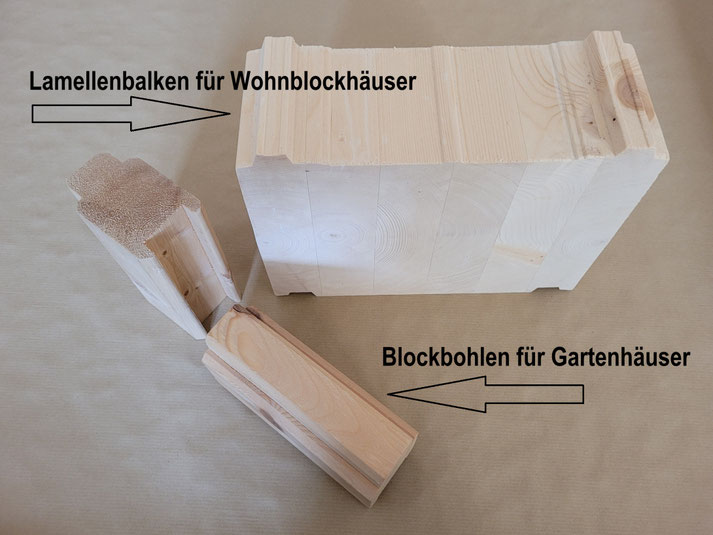 Die eingebaute Holzmenge, Montageumfang, Breite und Art der Blockhölzer bestimmen den tatsächlichen Preis des jeweiligen Bauprojekts - Holzhaus in Blockbauweise - Blockhaus als Wohnhaus - Holz
