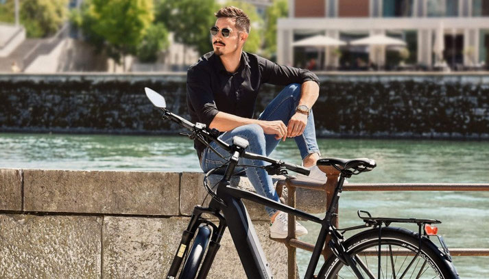 Cylan in der e-motion e-Bike Welt Aarau-Ost