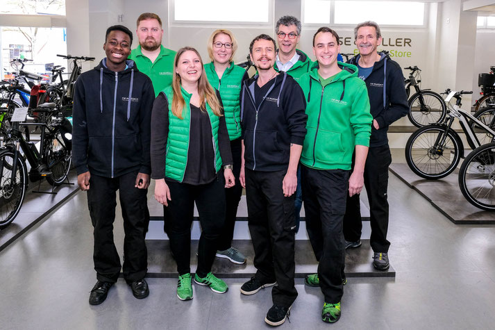 e-Mountainbikes und Pedelecs probefahren und kaufen in der e-motion e-Bike Welt Dietikon