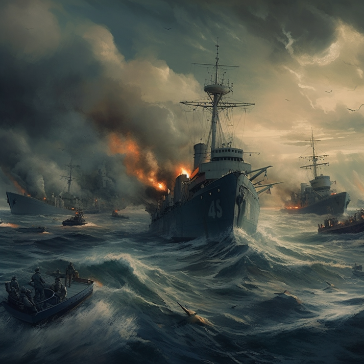 WWII naval wafare