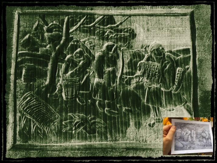 Holzschnitt nach Peter Bruegel d.Ä.