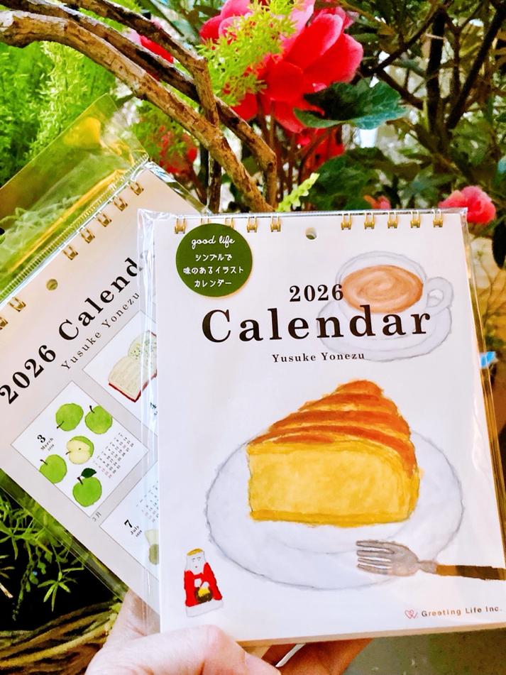 来年1月7日の「新春お茶会」では、我が家のお気に入りカレンダーの一つである、米津祐介さんの卓上カレンダーがお土産に付きますよ♪こちらの写真クリックでも→新春お茶会の詳細･お申込みページへ飛びます♪