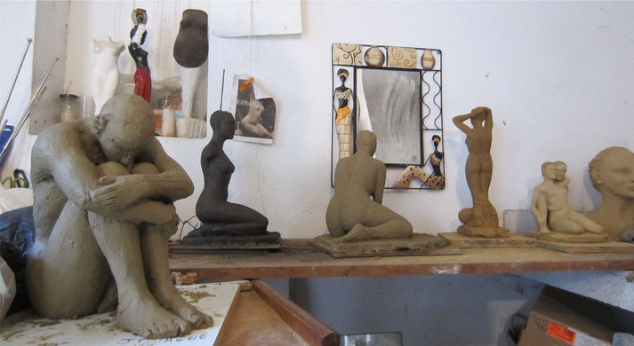 sculptures de nus féminins et masculins.nouveausculpteur.org