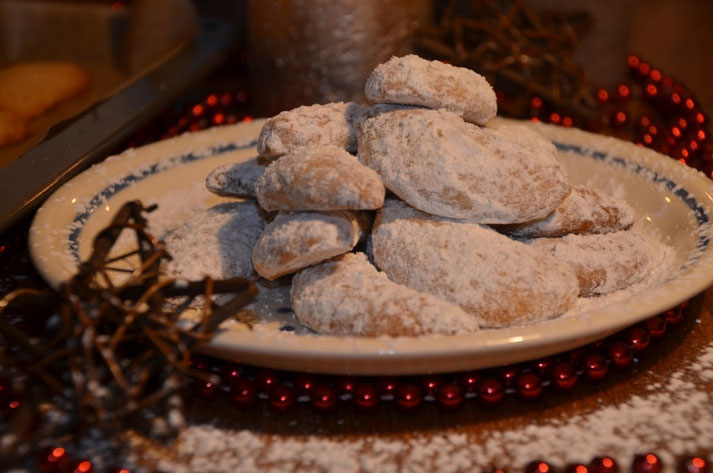 zuckerfreie Vanillekipferl