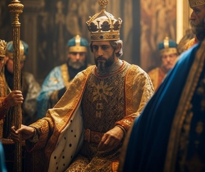 Charlemagne coronation