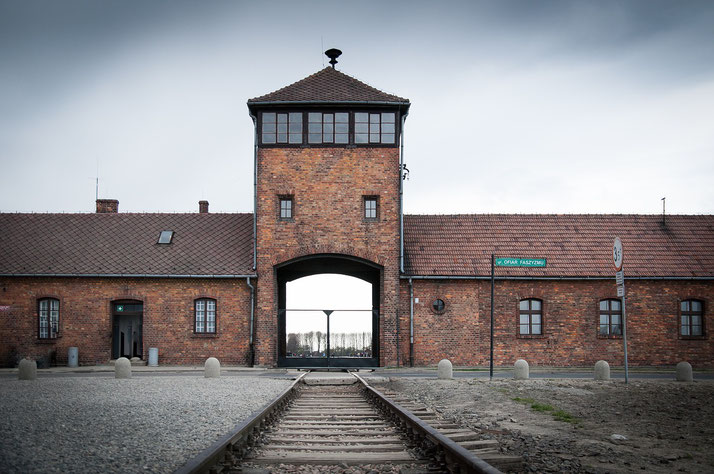 Front gate of Auschwitz