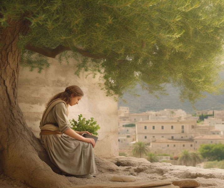 Sacred olive tree of Athena