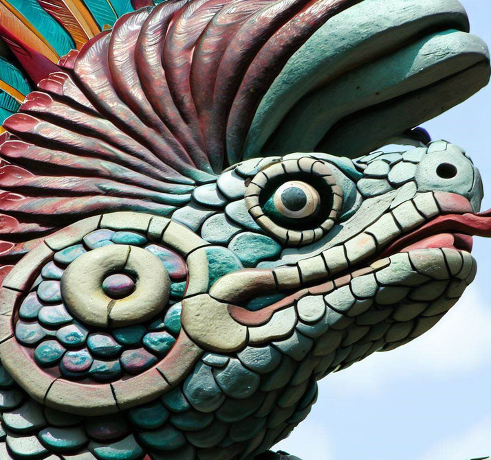 Statue of Quetzalcotl