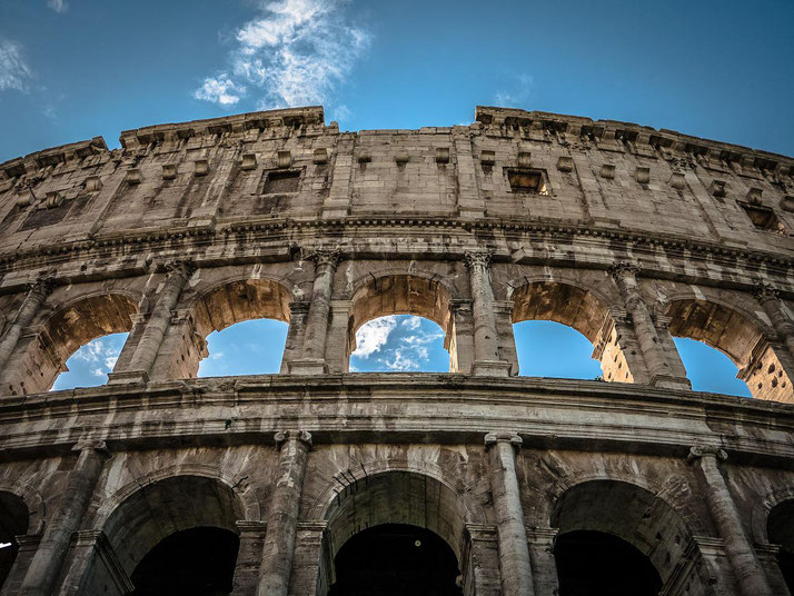 Image of the exterior of the Colosseum