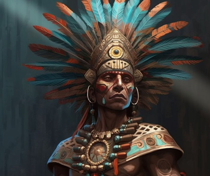 Aztec priest