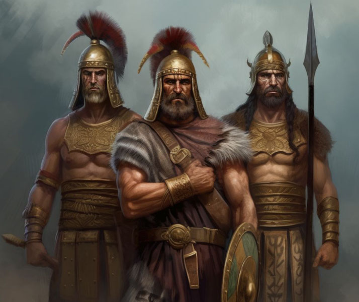 Samnite warriors