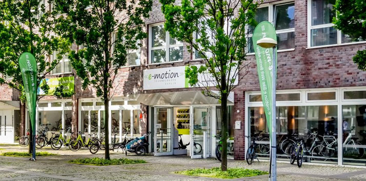 Focus e-Bikes und Pedelecs in der e-motion e-Bike Welt in Berlin-Mitte