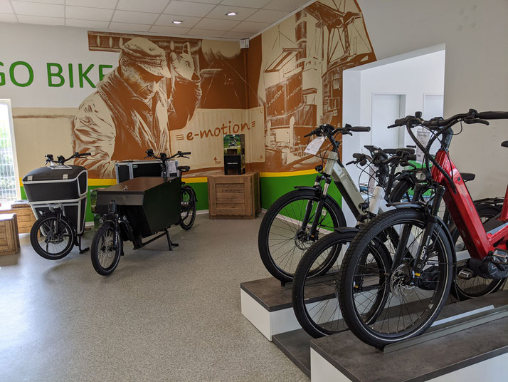 City e-Bikes probefahren und kaufen in der e-motion e-Bike Welt Bremen