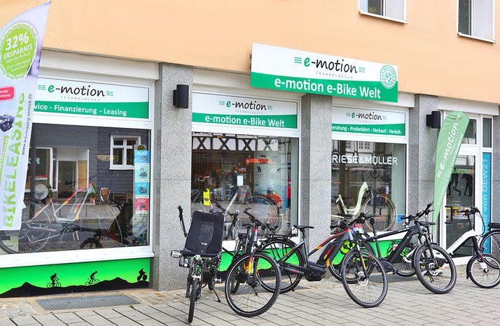 Die e-motion e-Bike Welt in Herdecke