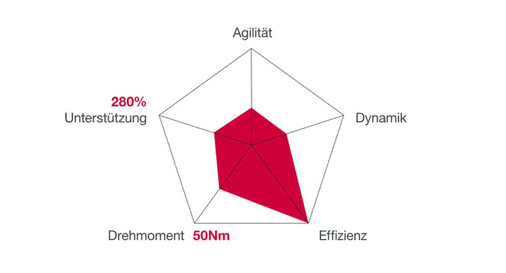 Das Antriebsprofil des Brose Drive C
