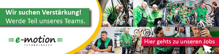 Werde Teil des e-motion Teams!