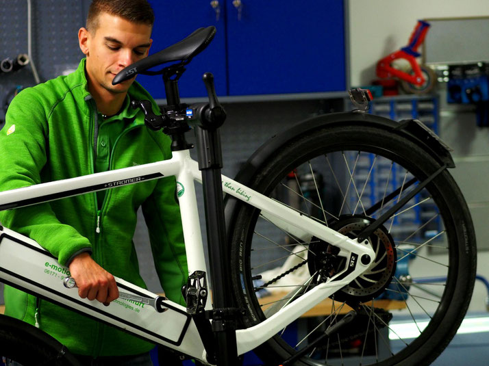 Service vom Experten in den e-motion e-Bike Shops.