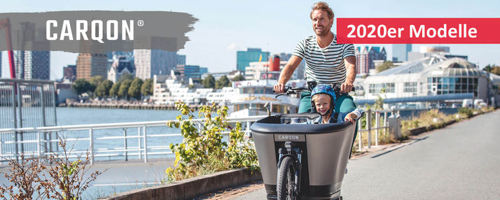 Ausflug mit dem Lastenfahrrad von Carqon
