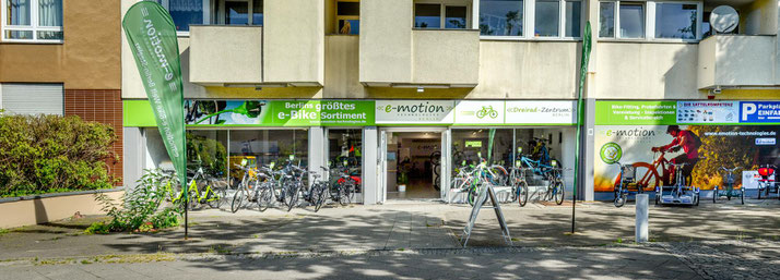 Focus e-Bikes und Pedelecs in der e-motion e-Bike Welt in Berlin-Steglitz