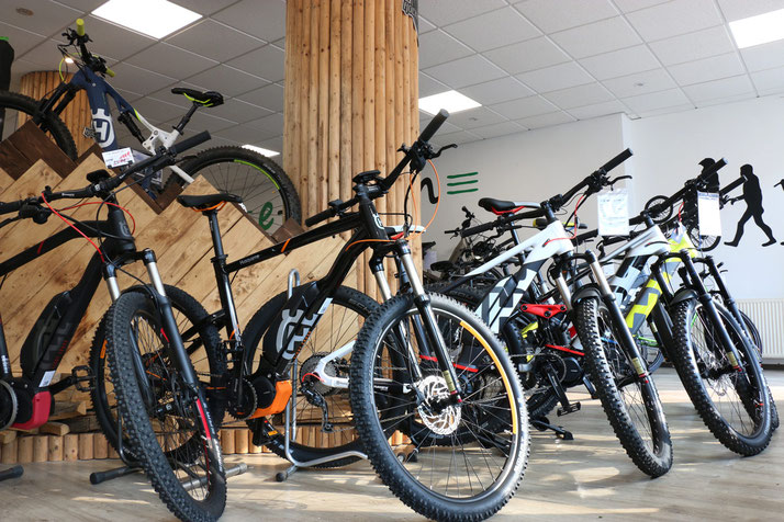 Im Shop in Herdecke können Sie sich viele verschiedene City e-Bikes ansehen