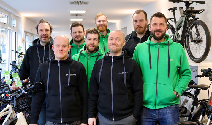 Unsere Experten in Berlin-Mitte können Sie bei allem rund um's Lasten e-Bike beraten